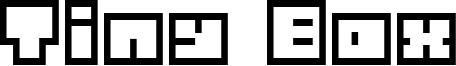 Tiny Box Font