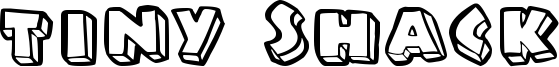 Tiny Shack Font
