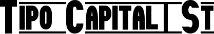 Tipo Capital1 St Font