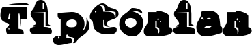 Tiptonian Font