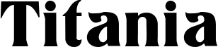 Titania Font