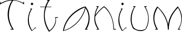 Titanium Font