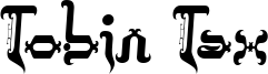 Tobin Tax Font