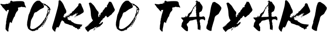 Tokyo Taiyaki Font