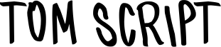 Tom Script Font