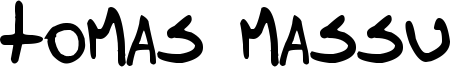 Tomas Massu Font