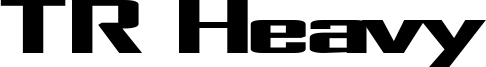 TR Heavy Font