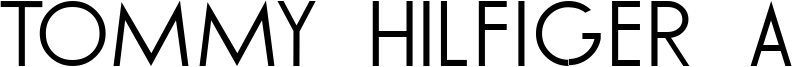 Tommy Hilfiger AF Font
