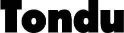 Tondu Font