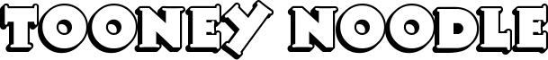 Tooney Noodle Font