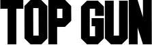 Top Gun Font