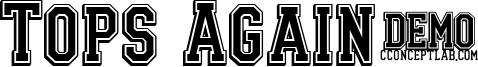 Tops Again! Font