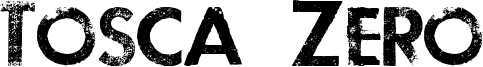 Tosca Zero Font