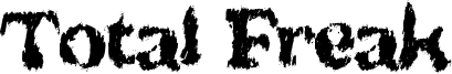 Total Freak Font
