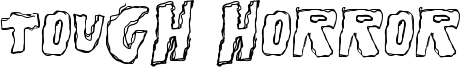 Tough Horror Font