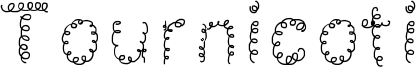 Tournicoti Font