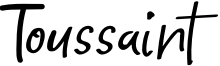 Toussaint Font