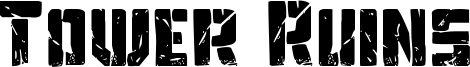 Tower Ruins Font
