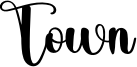 Town Font