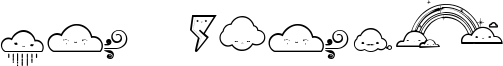 Toy Cloud Font
