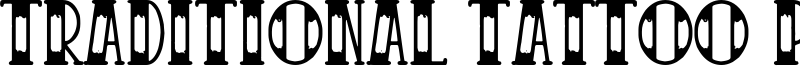 Traditional Tattoo Parlour Font