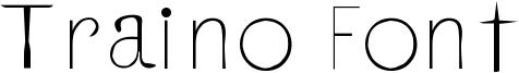 Traino Font Font