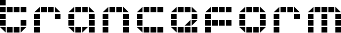 Tranceform Font