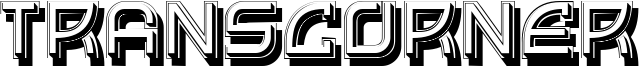 Transcorner Font
