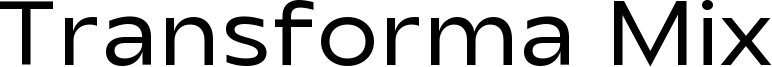 Transforma Mix Font