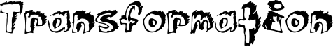 Transformation Font
