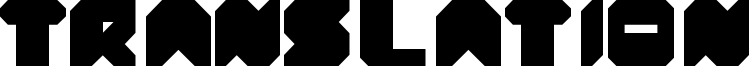 Translation Font