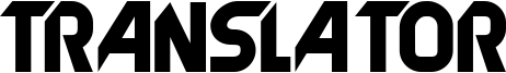 Translator Font