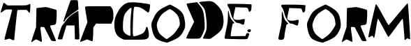 Trapcode Form Font
