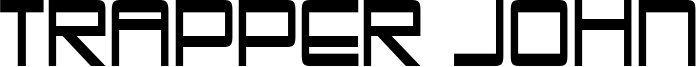 Trapper John Font