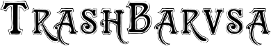 TrashBarusa Font
