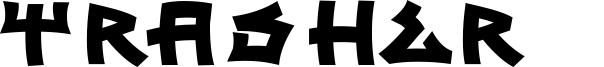 Trasher 2 Font