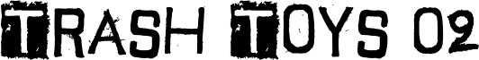 Trash Toys 02 Font