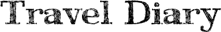 Travel Diary Font