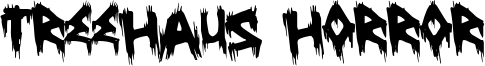 Treehaus Horror Font