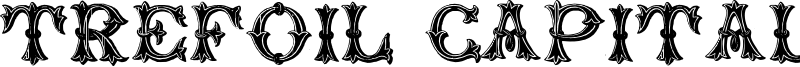 Trefoil Capitals Font