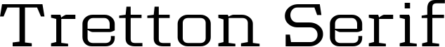 Tretton Serif Font