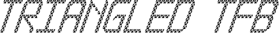 Triangled tfb cursive.ttf
