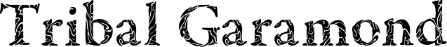 Tribal Garamond Font