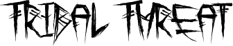 Tribal Threat Font