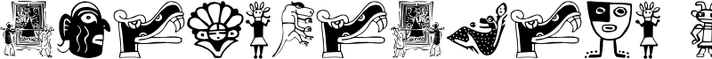 Tribalistica Figures Font