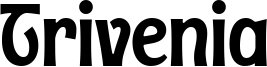 Trivenia Font