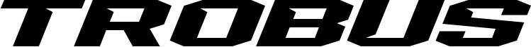 Trobus Font