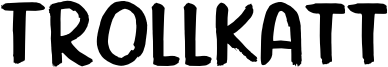 Trollkatt Font