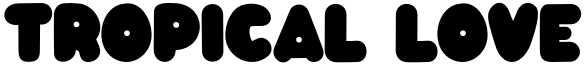 Tropical Love Font