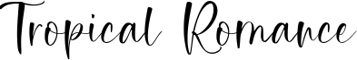 Tropical Romance Font